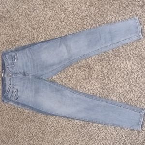 Jeans, old navy rockstar super skinny, size 8, light wash